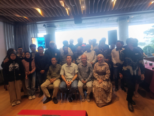 Brits Hotel Kolaborasi Bersama PWI Karawang dan Kominfo Gelar  Gathering Media Network