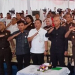 JAM Intel Kejagung Kejati Jabar Bersama Bupati  Karawang Komitmen Optimalkan  Program Jaga Desa