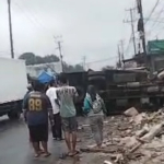 Truk Tabrak Warkun di Cijoged Subang  Satu Orang Meningal Dunia di TKP