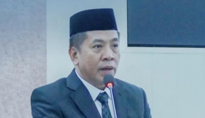DPRD Karawang Gelar Paripurna  LKPJ, BupatI Aep Paparkan IPM Naik 74. 59 Persen