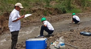 Hasil Uji Lab Dugaan Limbah Cair  B3 PT IDK Pindo Deli 4  Sungai Cigembol Belum Juga Terbit, Ini Kata DLHK Karawang