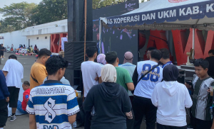 NOBAR Piala Dunia di Karangpawitan Diserbu Masyarakat Dongkrak Masukan UMKM