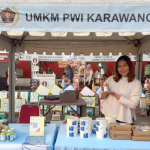 PWI Karawang Meriahkan Stand UMKM pada Gebyar Harkopnas ke-79 Tingkat Kabupaten Karawang