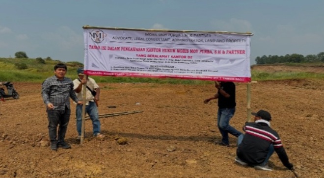 Ahli WarisTuntut Ganti Untung ,Lahan SHM 7.145 Meter Diduga Dikuasai KNIC