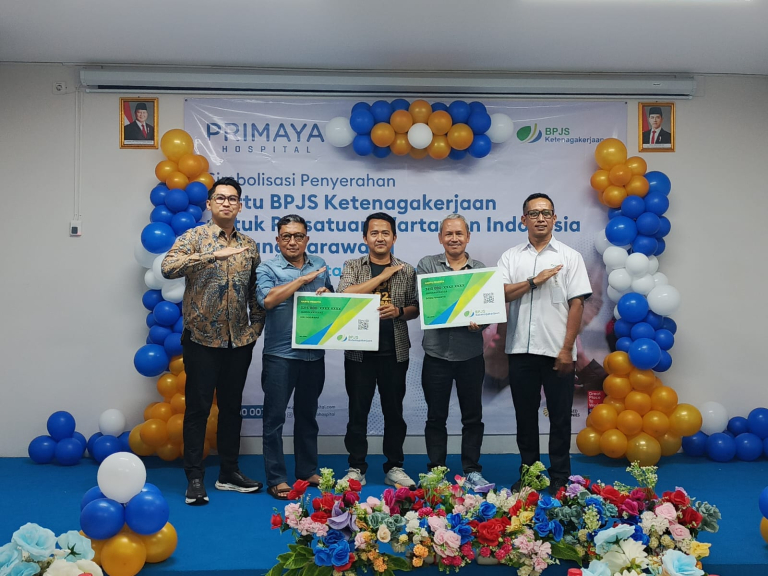 Primaya Hospital Lindungi Jurnalis PWI Karawang dengan BPJS Ketenagakerjaan
