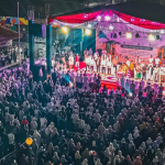 Bupati Aep Apresiasi Inisiatif DKM Mesjid Agung  Karawang Bersholawat Bareng Ribuan Warga